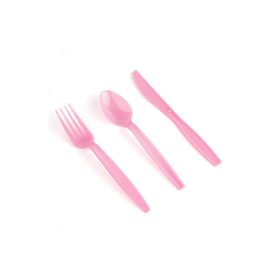 New Pink Dog Paw Birthday Party Disposable Tableware Set 