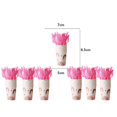 Wholesale new bohemian rainbow theme party decoration 
