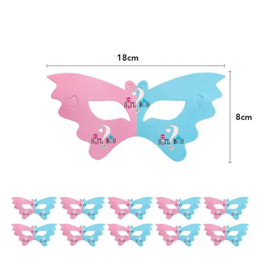  Baby shower boy or girl gender reveal party decorations set