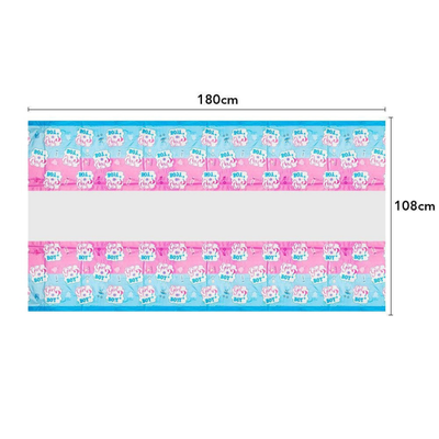  Baby shower boy or girl gender reveal party decorations set