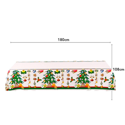 Paper plates napkins sets for Christmas disposable dinnerware