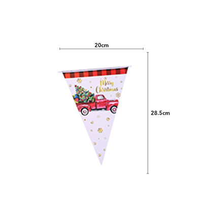 Paper plates napkins sets for Christmas disposable dinnerware