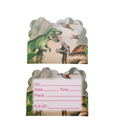 New dinosaur theme birthday party decorations tableware set 