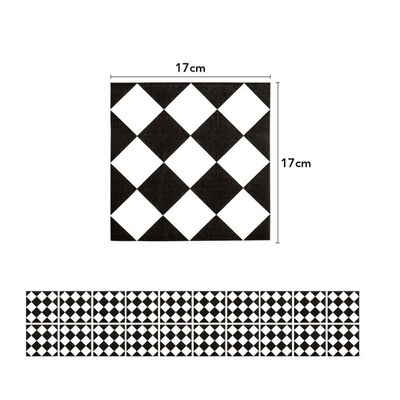  Black and white checkered racecar themed party decoration