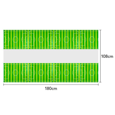Rugby football disposable dinnerware for kids birthday decor