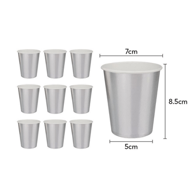 Wedding birthday party silver theme dinnerware tableware set