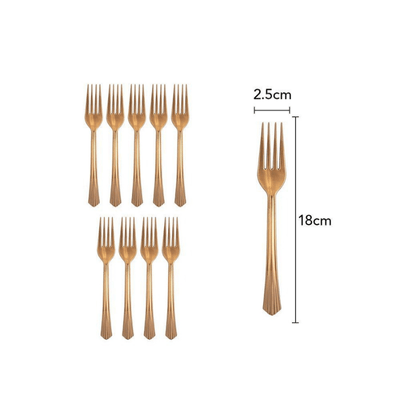 Hot sole gold wedding birthday party foil paper tableware 