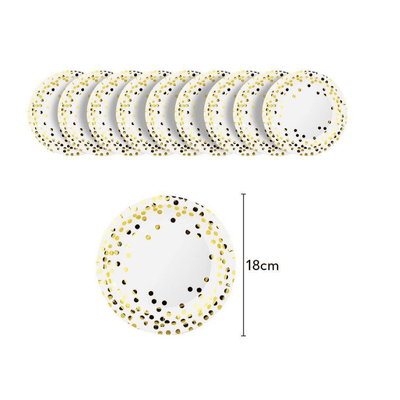 Wholesale birthday party wedding decorations Paper tableware 