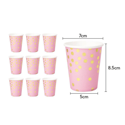 Wholesale birthday party wedding decorations Paper tableware 