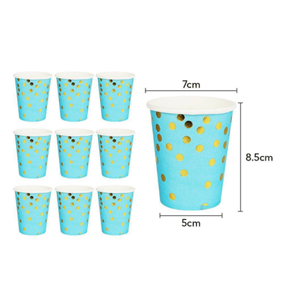 Wholesale birthday party wedding decorations Paper tableware 
