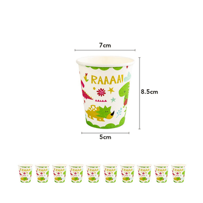 Dinosaur theme kids birthday party Tableware Decoration set