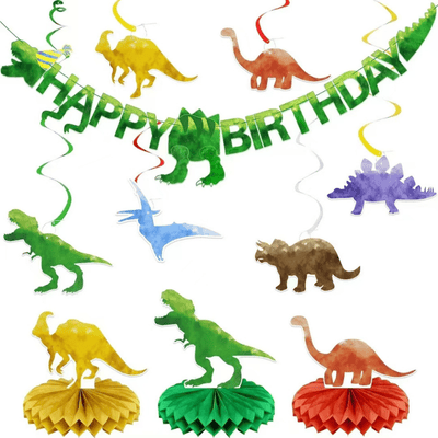New arrival girls kids happy birthday party decorations set 
