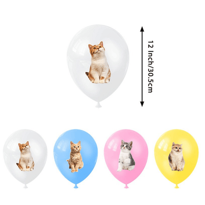  New design pet cat theme birthday party decoration set 