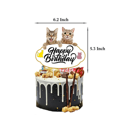 Hot sale new design pet cat party supplies decorations set
