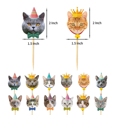 Hot sale new design pet cat party supplies decorations set