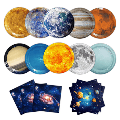 New rainbow theme party supplies table decoration set 