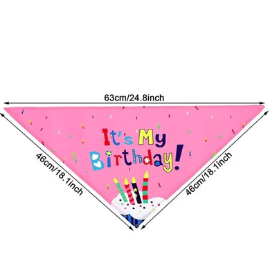 Pet party dog birthday party supplies decoration set 