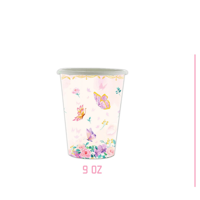 Butterfly theme party supplies tableware girls party  