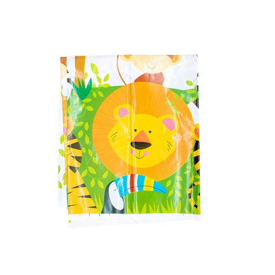 Jungle animals kids birthday party supplies tableware sets