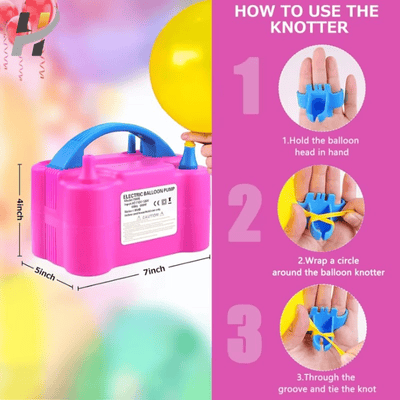 Electric balloon pump balloon inflation pump party decoration
