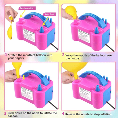 Electric balloon pump balloon inflation pump party decoration