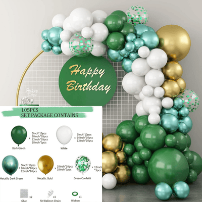 Jungle balloon garland arch kit birthday wedding party decor