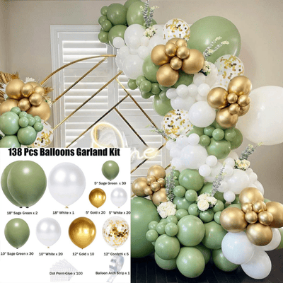 Jungle balloon garland arch kit birthday wedding party decor