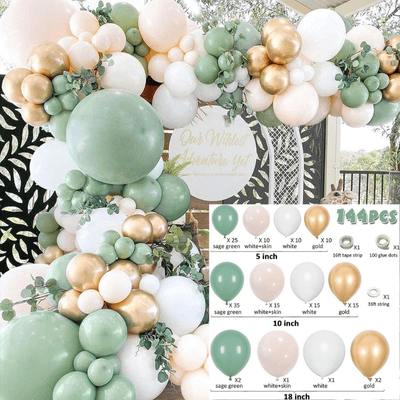 Jungle balloon garland arch kit birthday wedding party decor