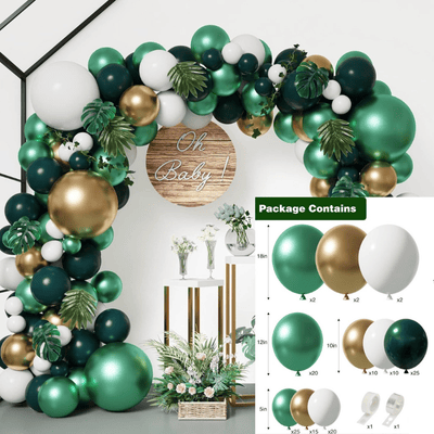 Jungle balloon garland arch kit birthday wedding party decor