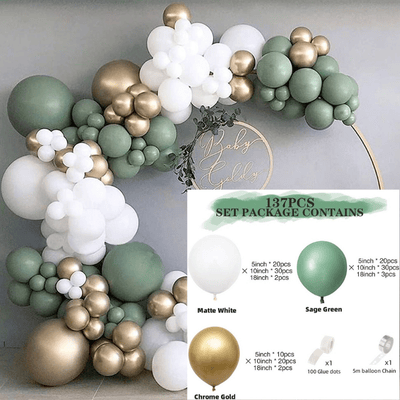 Jungle balloon garland arch kit birthday wedding party decor