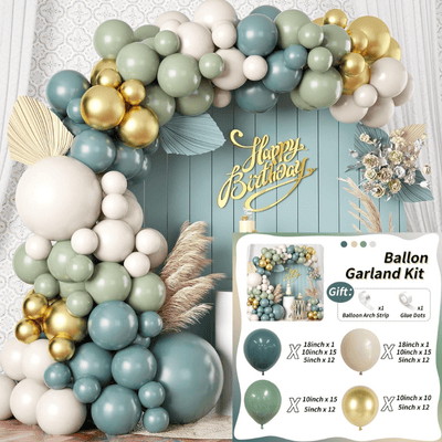 Jungle balloon garland arch kit birthday wedding party decor
