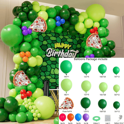 Jungle balloon garland arch kit birthday wedding party decor