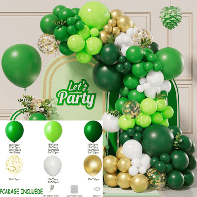 Jungle balloon garland arch kit birthday wedding party decor