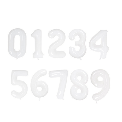 Aluminium foil 16inch 32inch 40inch 0-9 number balloons 
