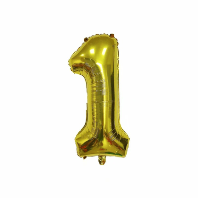 High quality 32 Inch number 0-9 aluminum film  balloons