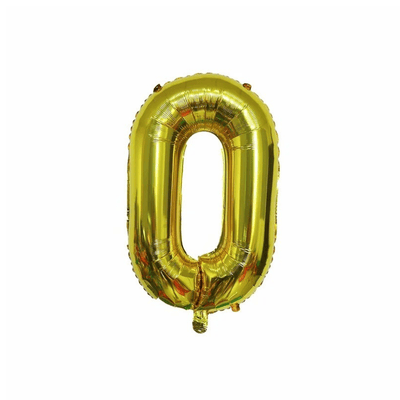 High quality 32 Inch number 0-9 aluminum film  balloons