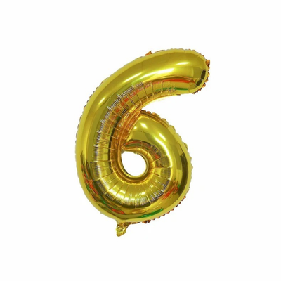 High quality 32 Inch number 0-9 aluminum film  balloons