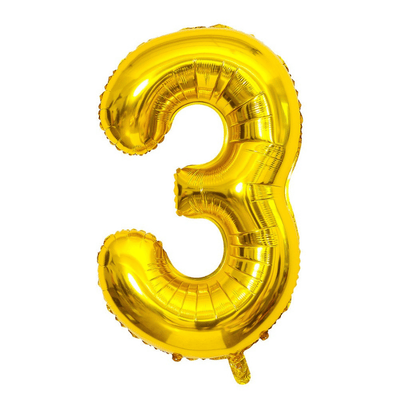 Aluminium film 40 Inch 0-9 large number balloon decoration