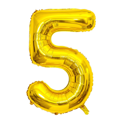 Aluminium film 40 Inch 0-9 large number balloon decoration