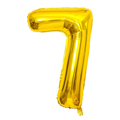 Aluminium film 40 Inch 0-9 large number balloon decoration