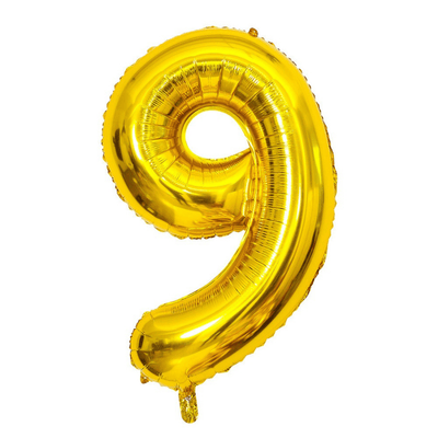 Aluminium film 40 Inch 0-9 large number balloon decoration
