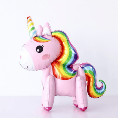 3D Unicorn theme aluminum foil balloons for party decoration