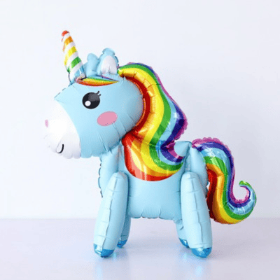 3D Unicorn theme aluminum foil balloons for party decoration