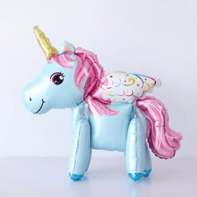 3D Unicorn theme aluminum foil balloons for party decoration