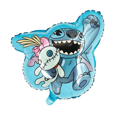  New cartoon anime lilo stitch balloon birthday decoration 