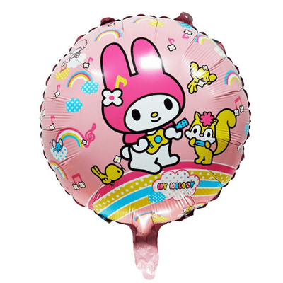  New cartoon theme helium aluminium balloons kids toys favors
