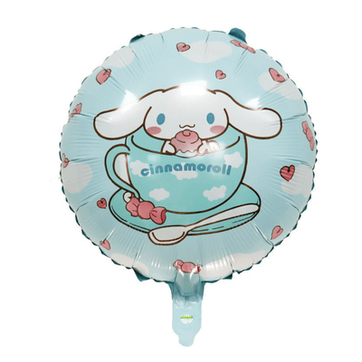  New cartoon theme helium aluminium balloons kids toys favors