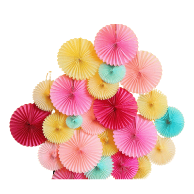 Wholesale paper fan decoration for birthday wedding party