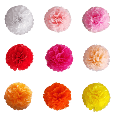  Wedding birthday party carnation peony paper flower balls