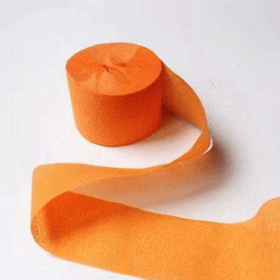 4.5cm*25m crepe paper streamer birthday wedding party decoration